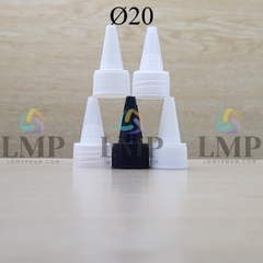 Nắp nhọn sọc Ø20