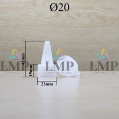 Nắp nhọn sọc Ø20