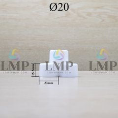 Nắp vặn trơn Ø20