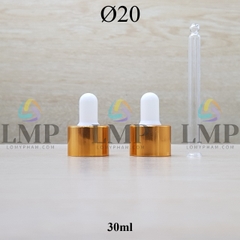 Nắp bóp khoen nhôm Ø20