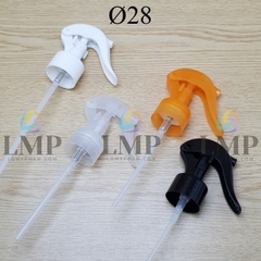 Đầu xịt kiếng có khóa Ø28