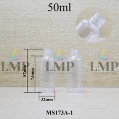 Thân chai vai tròn 50ml