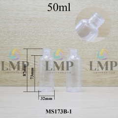 Thân chai vai tròn 50ml