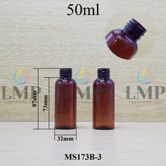 Thân chai vai tròn 50ml