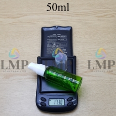 Chai vai tròn đầu xịt giọt 1 viền 50ml