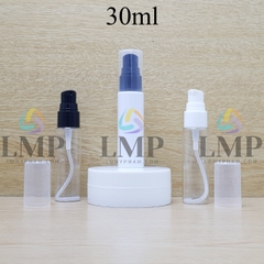 Chai vai ngang đầu xịt giọt 1 viền 30ml