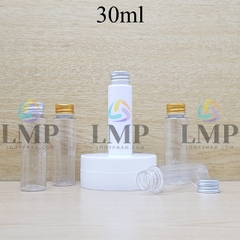 Chai vai ngang nắp nhôm cuốn 30ml