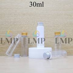 Chai vai ngang nắp nhôm cuốn 30ml