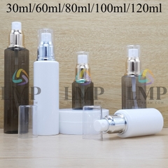 Chai PETG vai ngang đầu phun sương xi