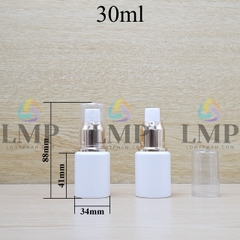 Chai PETG vai ngang đầu phun sương xi