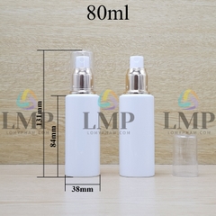 Chai PETG vai ngang đầu phun sương xi