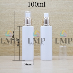 Chai PETG vai ngang đầu phun sương xi