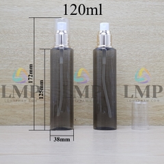 Chai PETG vai ngang đầu phun sương xi