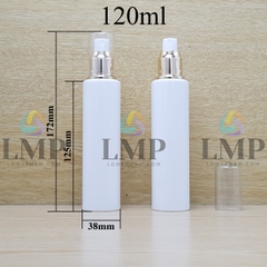 Chai PETG vai ngang đầu phun sương xi