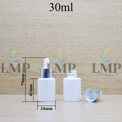 Chai PETG vai ngang nắp bóp khoen nhôm