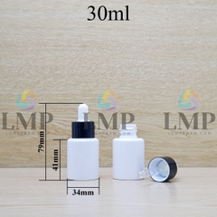 Chai PETG vai ngang nắp bóp khoen nhôm