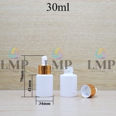 Chai PETG vai ngang nắp bóp khoen nhôm