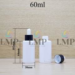 Chai PETG vai ngang nắp bóp khoen nhôm