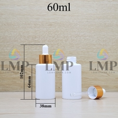 Chai PETG vai ngang nắp bóp khoen nhôm