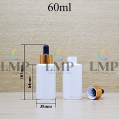 Chai PETG vai ngang nắp bóp khoen nhôm