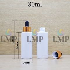 Chai PETG vai ngang nắp bóp khoen nhôm