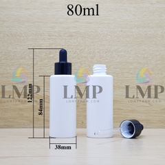 Chai PETG vai ngang nắp bóp khoen nhôm