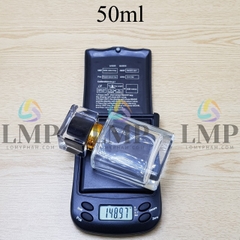 Chai nước hoa vuông nắp nhiều màu