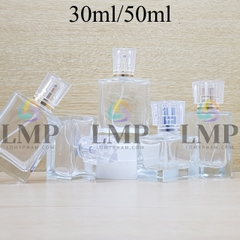 Chai nước hoa nắp xi viền