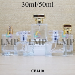 Chai nước hoa vuông cao cấp