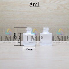 Thân chai thủy tinh treo xe 8ml