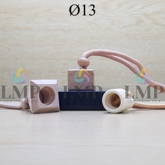 Nắp gỗ treo xe dây thường Ø13
