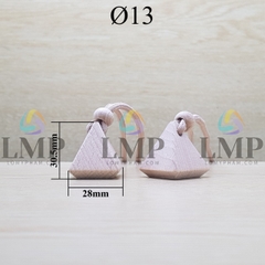 Nắp gỗ treo xe dây thường Ø13