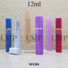 Chai nước hoa bọc nhôm thân vuông 12ml