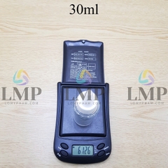 Chai thủy tinh nắp nhọn sọc