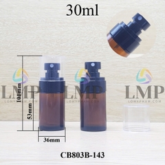 Chai thủy tinh nâu đầu phun sương loại to