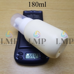 Chai HDPE tạo bọt nắp nhựa