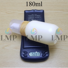 Chai HDPE tạo bọt nắp vân gỗ