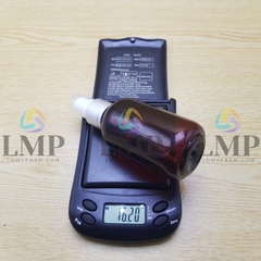 Chai vai tròn đầu phun sương xi 1 viền 80ml