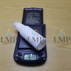 Chai vai tròn đầu xịt giọt nắp chụp mờ 50ml