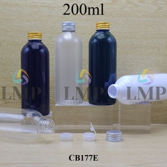 Chai 24g vai tròn nắp nhôm cuốn biên 200ml