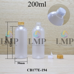 Chai 24g vai tròn nắp nhôm cuốn biên 200ml