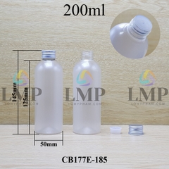 Chai 24g vai tròn nắp nhôm cuốn biên 200ml