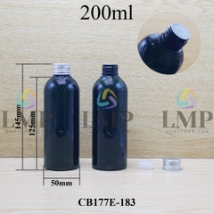 Chai 24g vai tròn nắp nhôm cuốn biên 200ml
