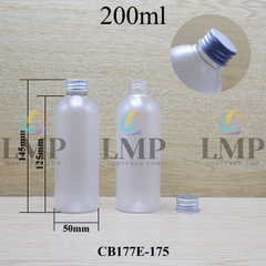 Chai 24g vai tròn nắp nhôm cuốn biên 200ml