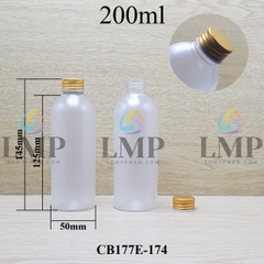 Chai 24g vai tròn nắp nhôm cuốn biên 200ml