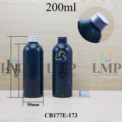 Chai 24g vai tròn nắp nhôm cuốn biên 200ml