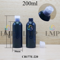 Chai 24g vai tròn nắp nhấn 200ml