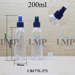 Chai 24g vai tròn phun sương 200ml