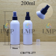 Chai 24g vai tròn phun sương 200ml