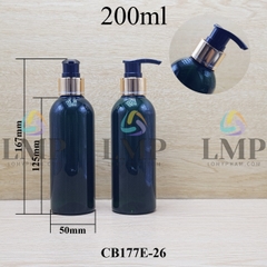Chai 24g vai tròn vòi van xi 1 viền 200ml